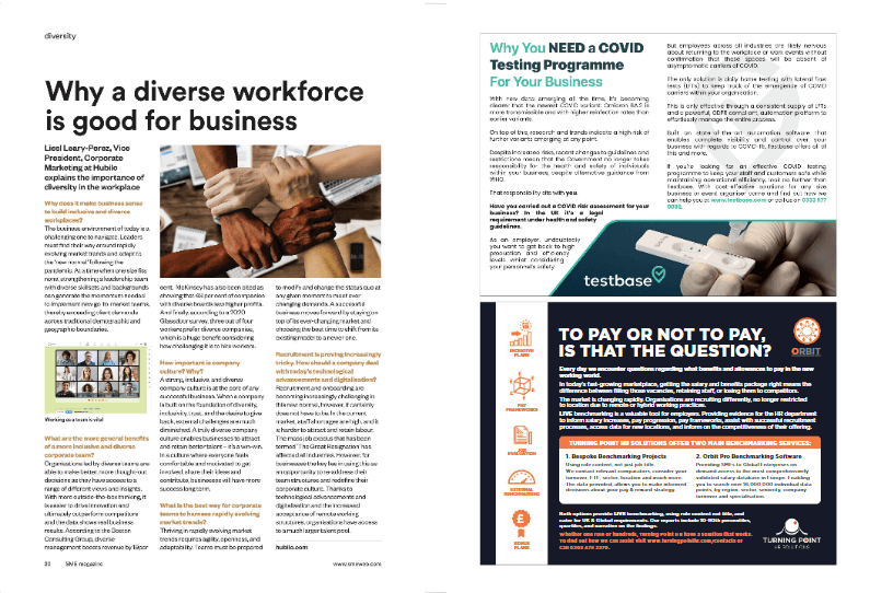 We have been published in SME Magazine